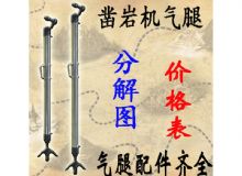 點(diǎn)擊查看詳細(xì)信息<br>標(biāo)題：氣腿式鑿巖機(jī)氣腿分解圖 氣腿配件 支腿配件 FT160系列氣腿配 閱讀次數(shù)：300